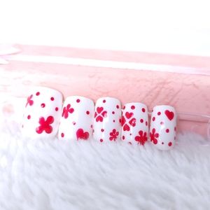 Red Press-on Nails